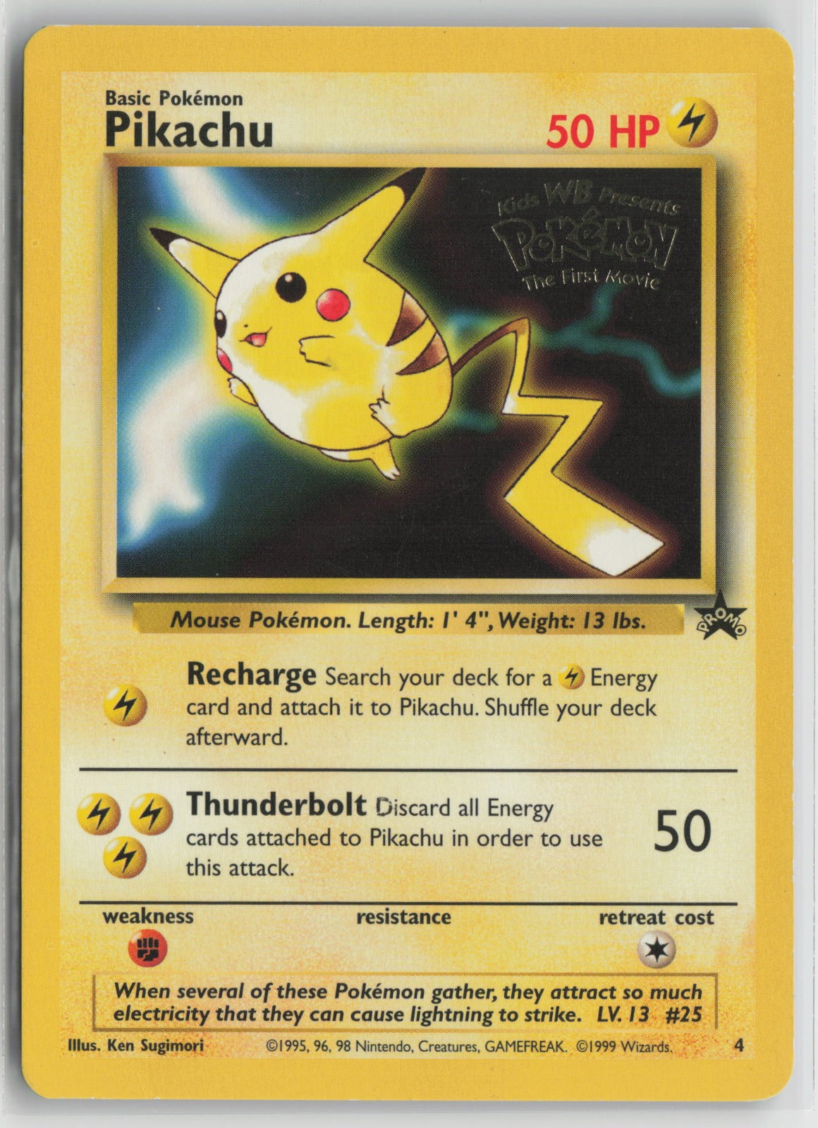 Pikachu (Movie Promo) Promo PR 04/53 LP