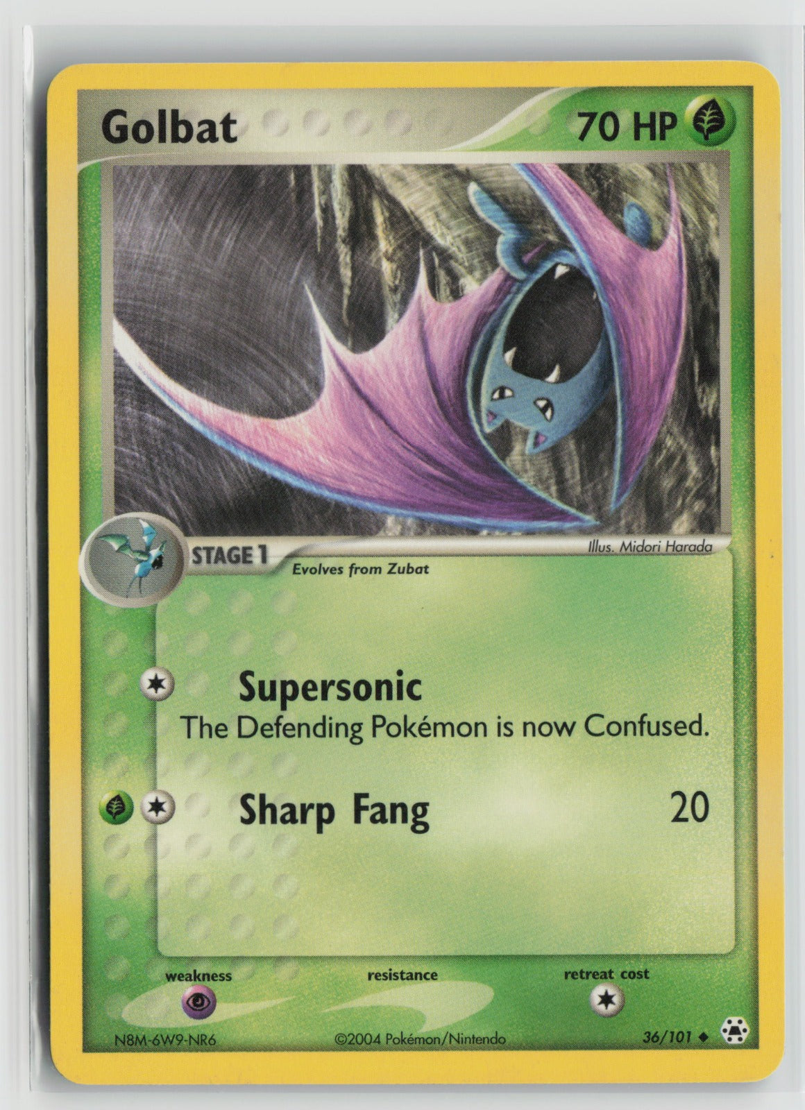 Golbat Uncommon HL 36/101 LP
