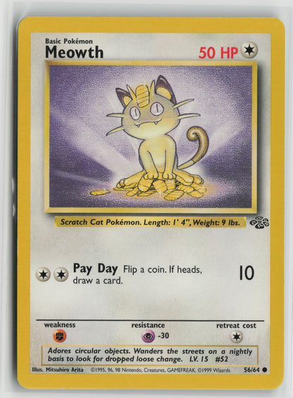 Meowth Common Unlimited JU 56/64 MP