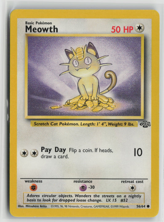 Meowth Common Unlimited JU 56/64 MP