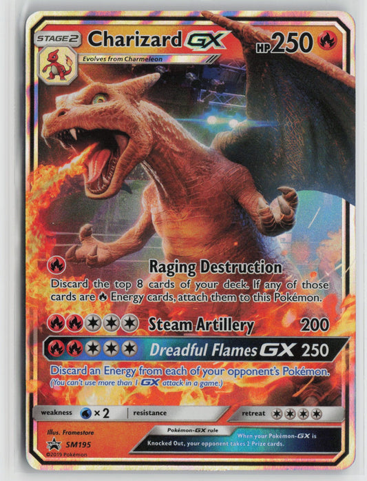 Charizard GX Promo Holo SMP SM195 NM