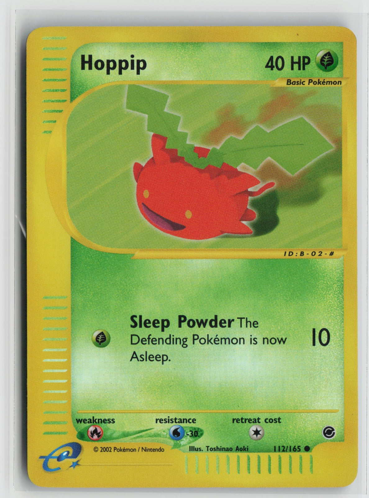 Hoppip Common Reverse Holo EX 112/165 LP