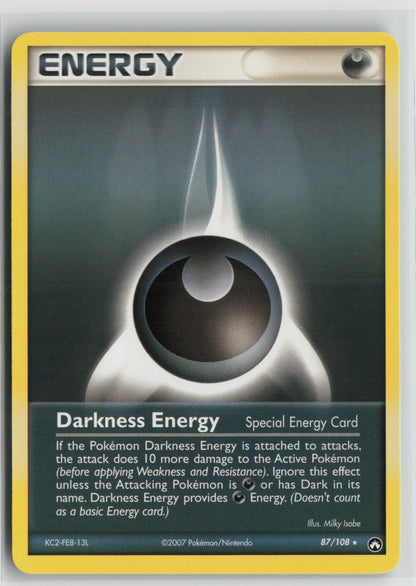 Darkness Energy Special Rare PK 87/108 NM