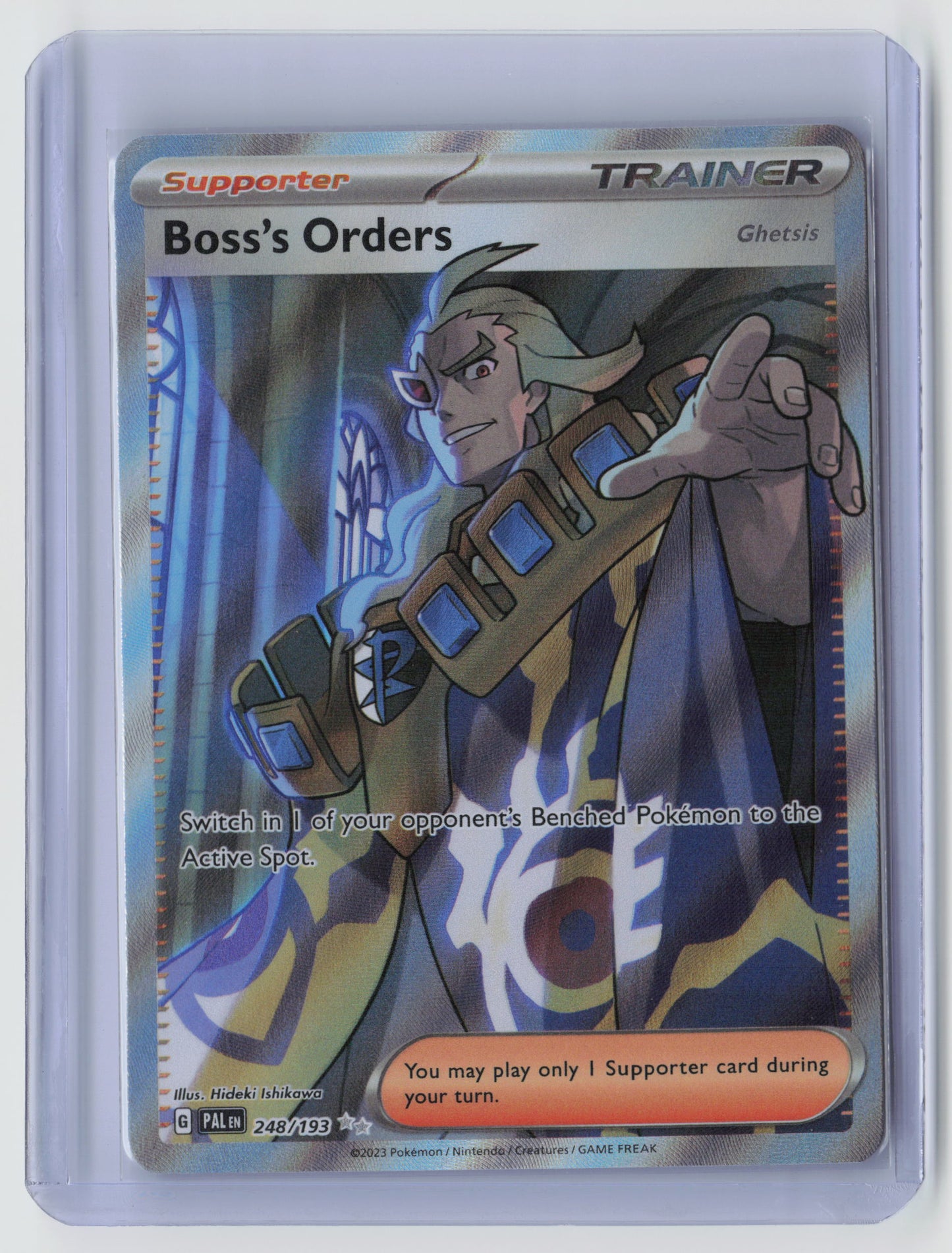 Boss's Orders - Ultra Rare SV02: Paldea Evolved 248/193 NM