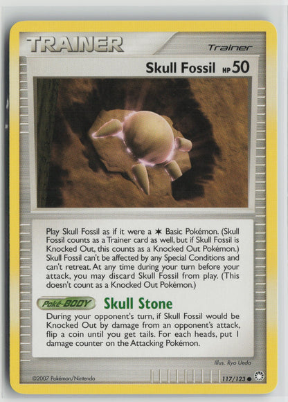 Skull Fossil Common MT 117/123 NM