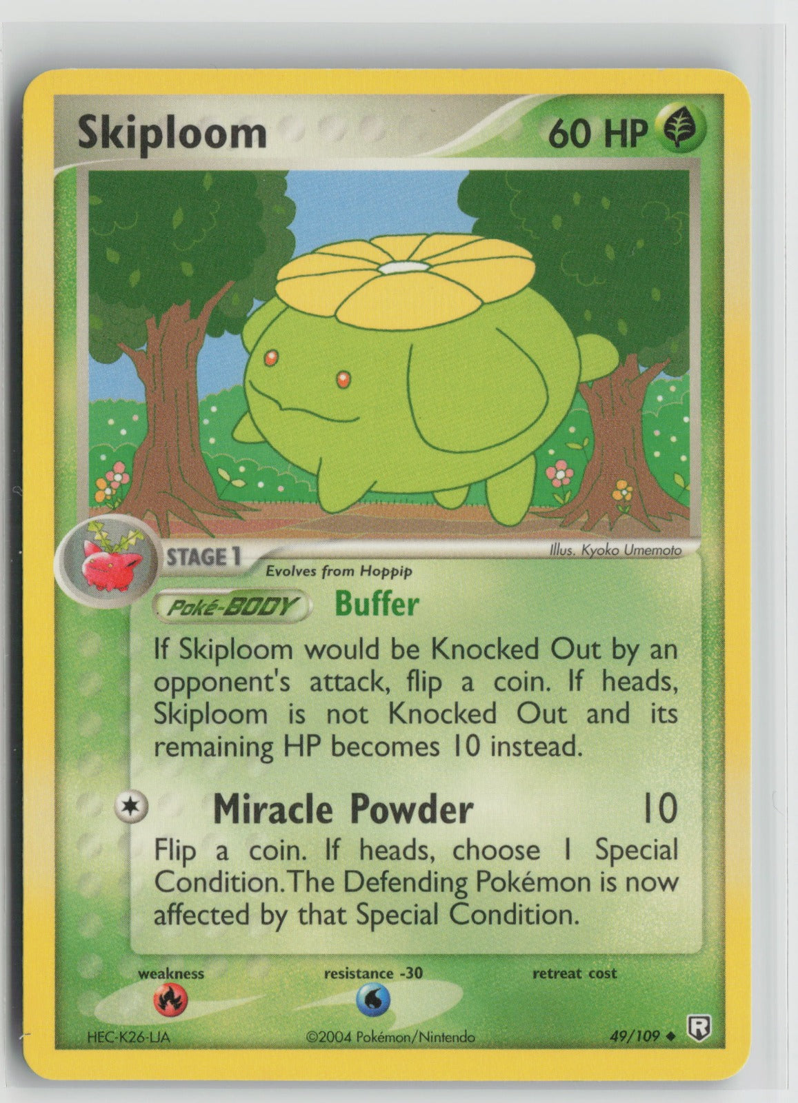Skiploom Uncommon RR 49/109 NM