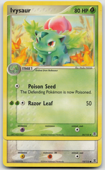 Ivysaur Uncommon Normal RG 35/112 NM