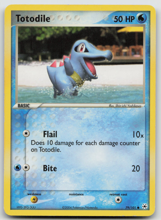 Totodile Common Normal HL 79/101 MP