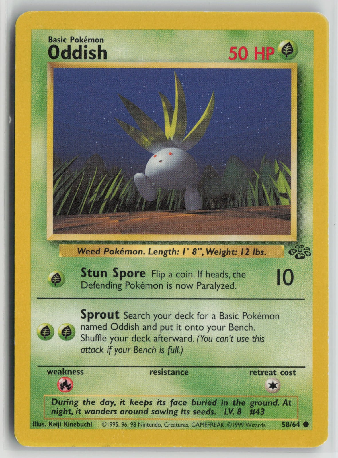 Oddish Common Unlimited JU 58/64 HP