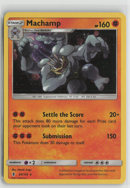 Machamp - 65/145 (Cosmos Holo) Promo Holo BLE 065/145 NM