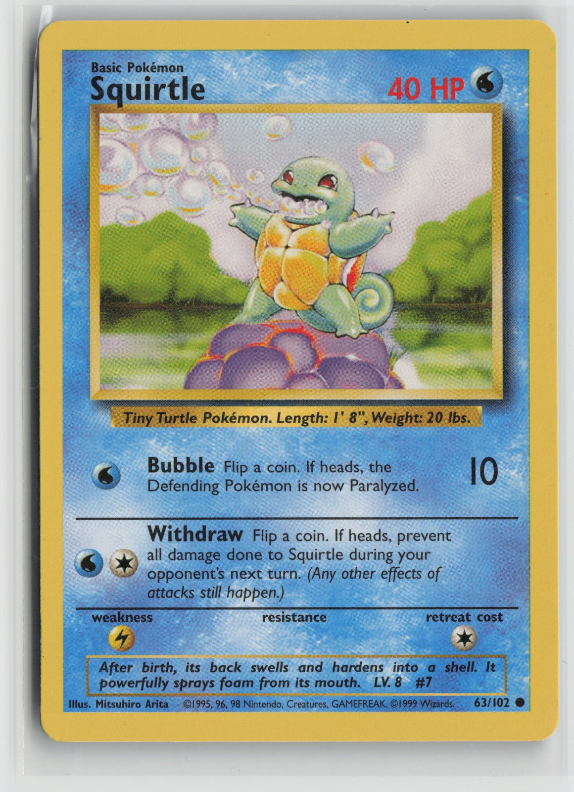 Squirtle Common BS 063/102 NM