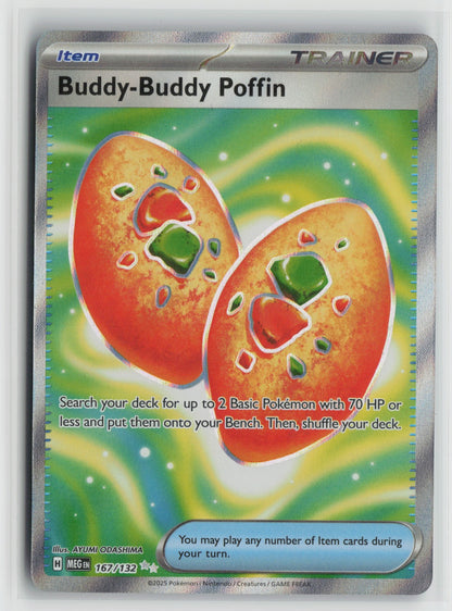 Buddy-Buddy Poffin Ultra Rare Holo MEG 167/132 NM