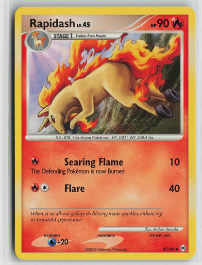 Rapidash (47) Uncommon AR 47/99 NM