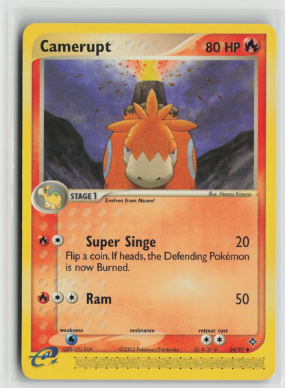 Camerupt Uncommon DR 24/97 NM