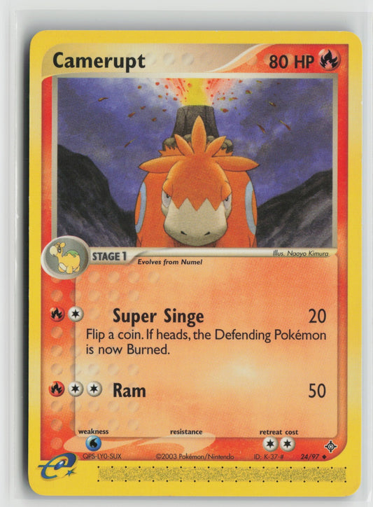 Camerupt Uncommon DR 24/97 NM