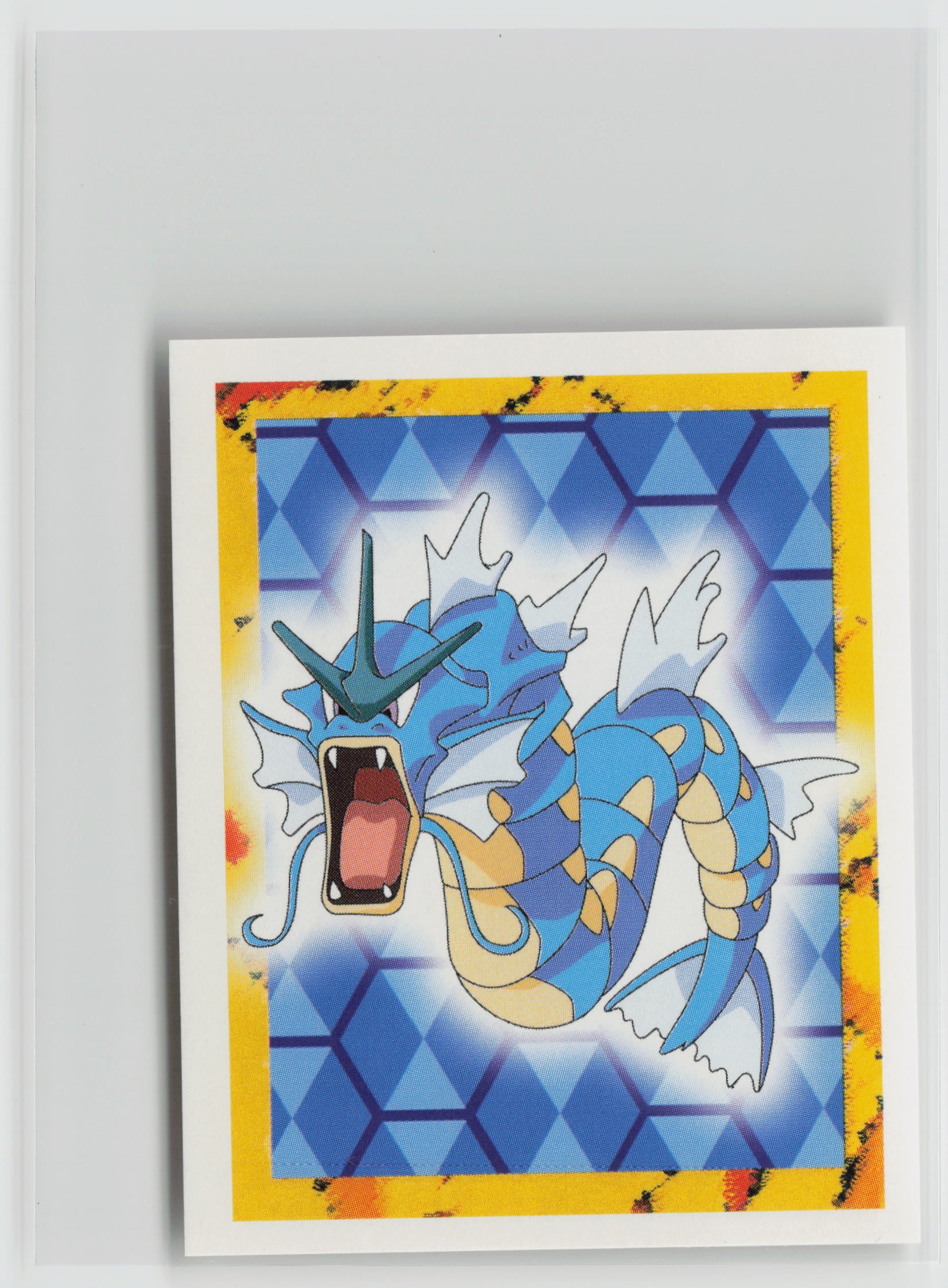 Gyarados - Merlin Topps Sticker 1999 #130 NM