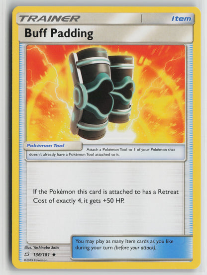 Buff Padding Uncommon SM - Team Up 136/181 NM
