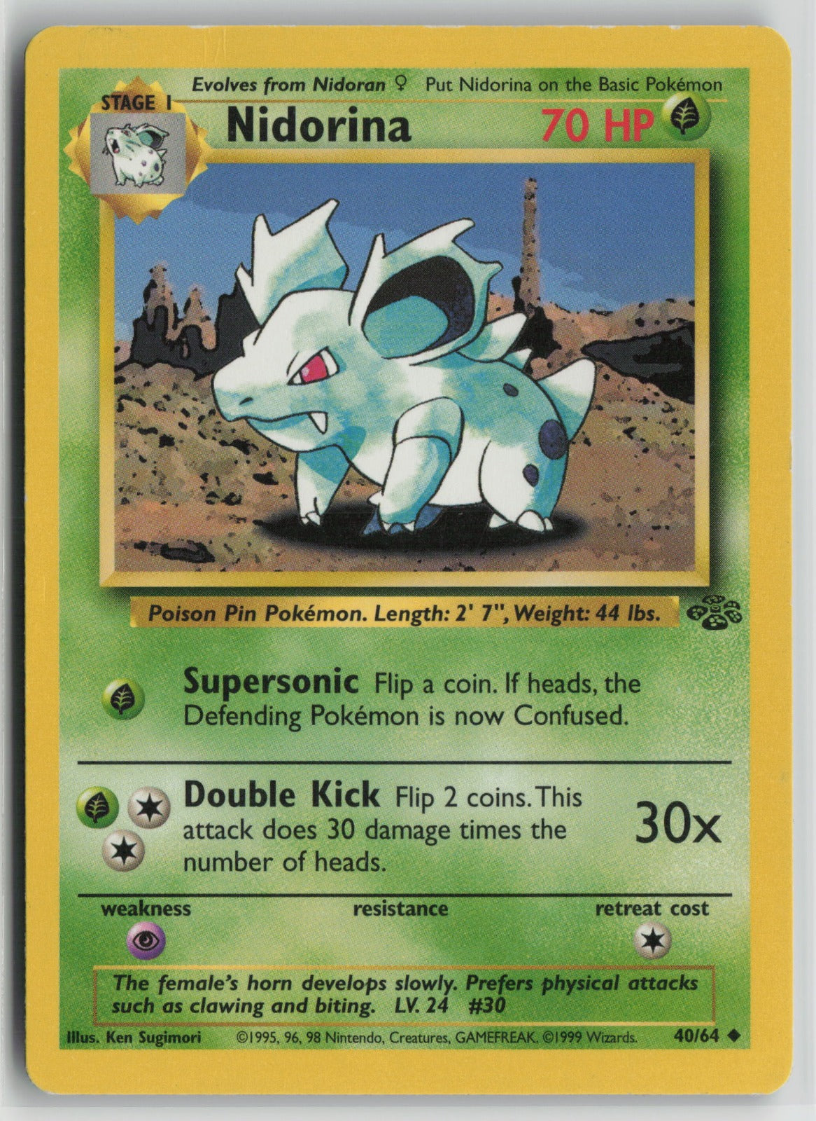 Nidorina Uncommon Unlimited JU 40/64 MP