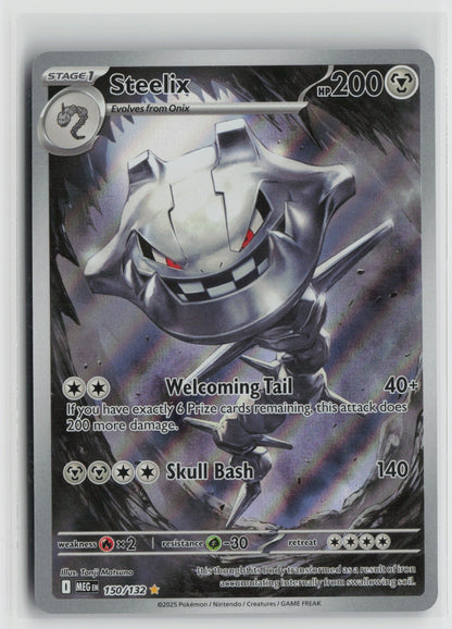 Steelix - Illustration Rare Holo MEG 150/132 NM