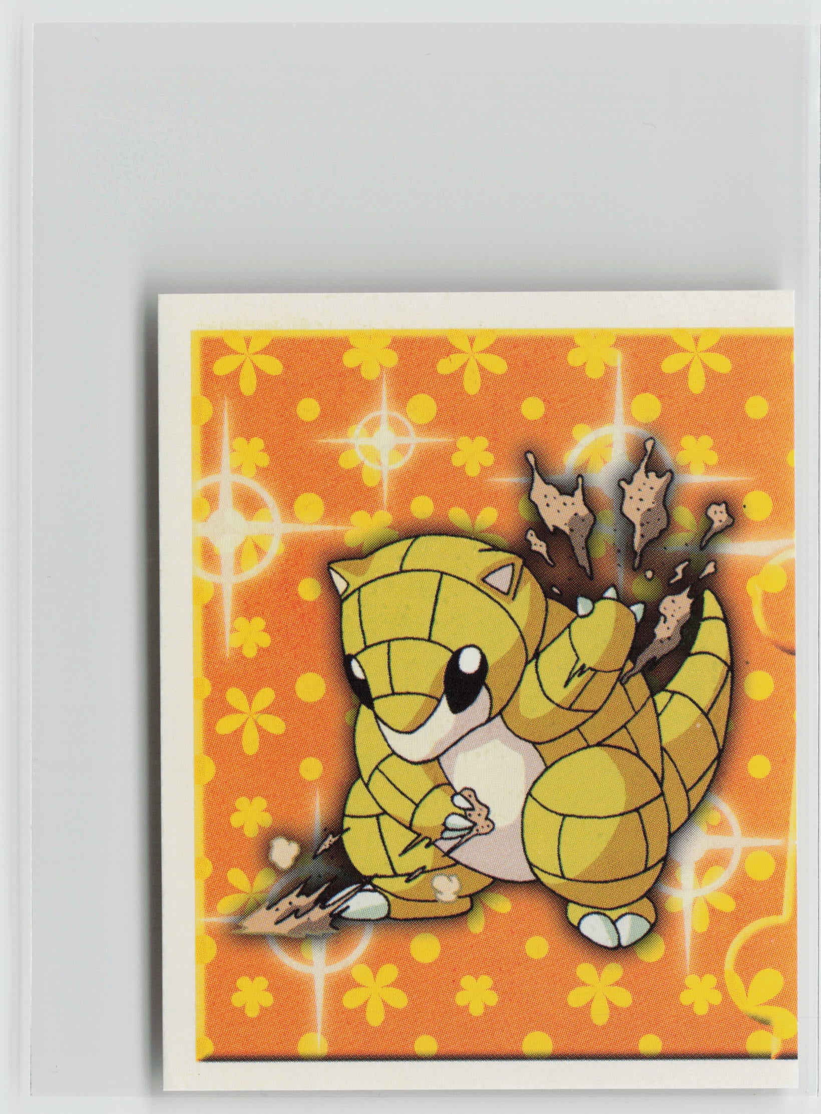 Sandshrew - Merlin Topps Sticker 1999 #196 NM