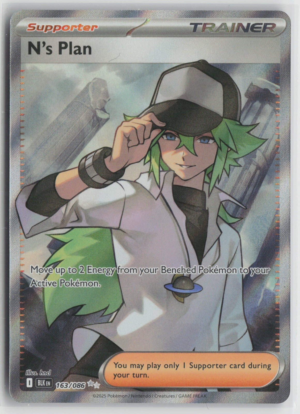 N's Plan - Ultra Rare Holo BLK 163/086 NM