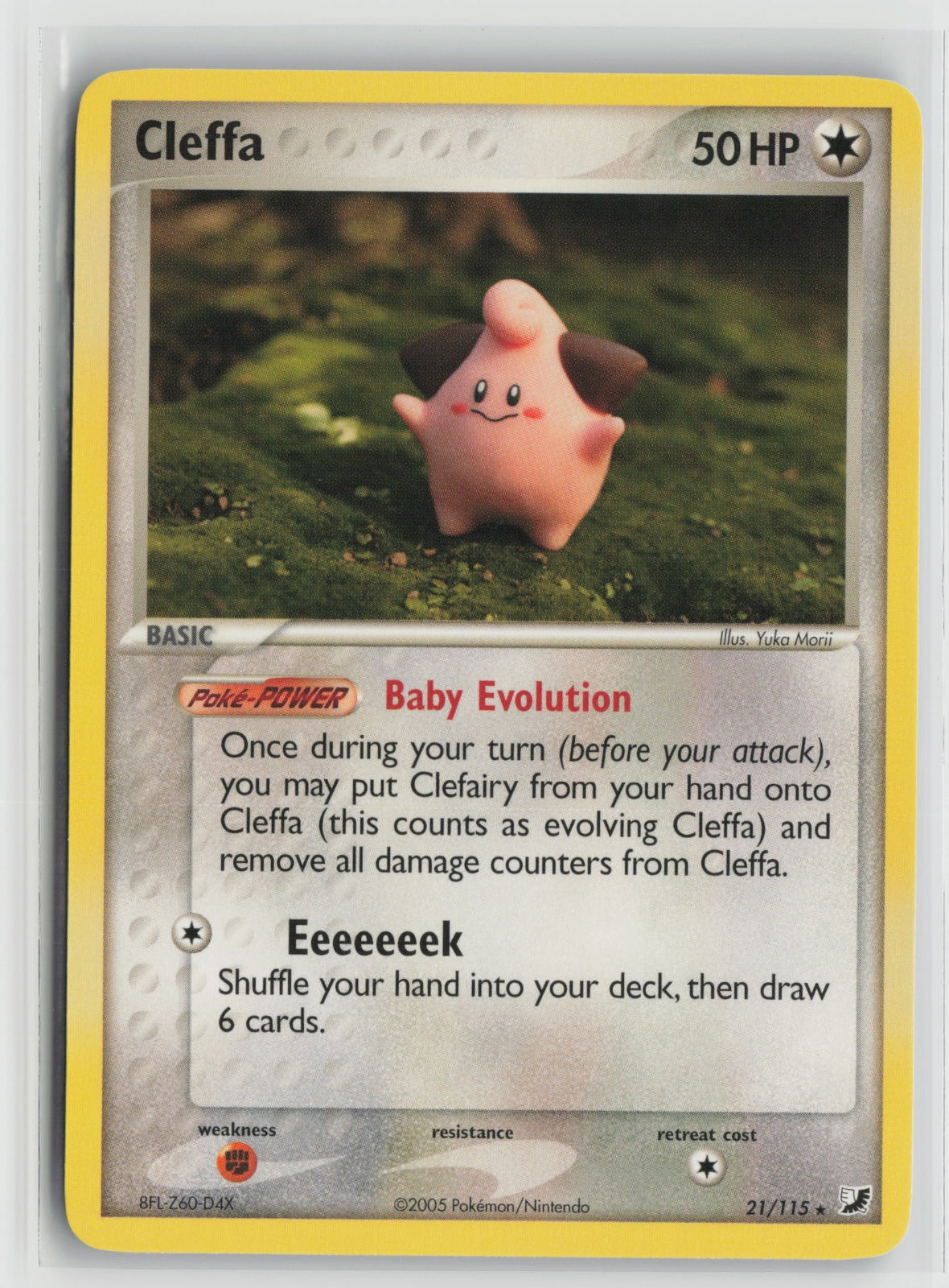 Cleffa Rare UF 21/115 NM