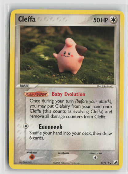 Cleffa Rare UF 21/115 NM