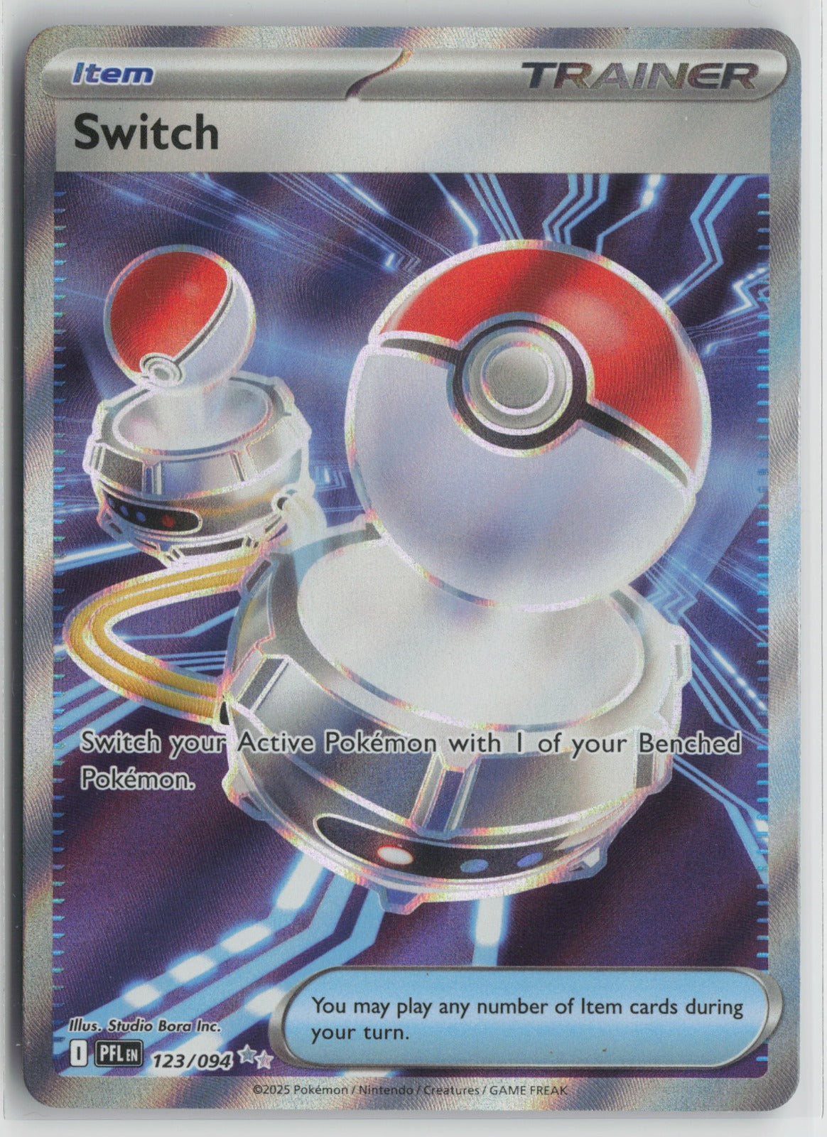 Switch Ultra Rare Holo PFL 123/094 NM