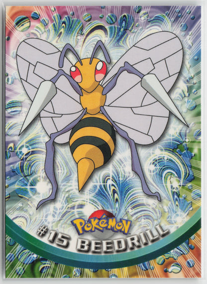 Beedrill #15 Topps TV Animation Series 1999 Non-Holo LP