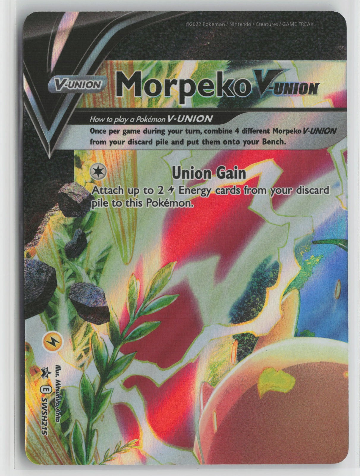 Morpeko V-Union Promo Holo SWSD SWSH215 NM