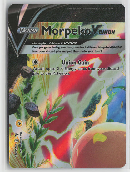 Morpeko V-Union Promo Holo SWSD SWSH215 NM