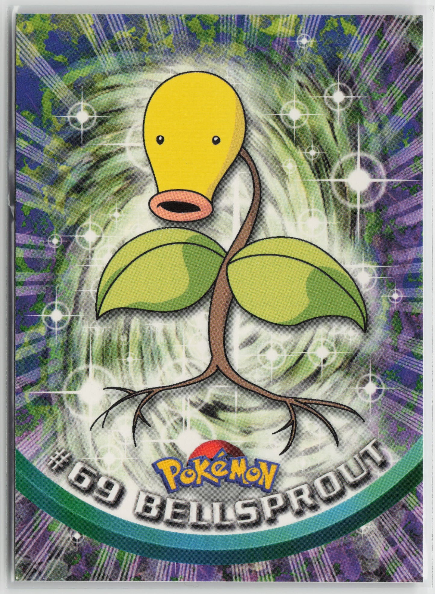 Bellsprout #69 Topps TV Animation Series 1999 Non-Holo LP