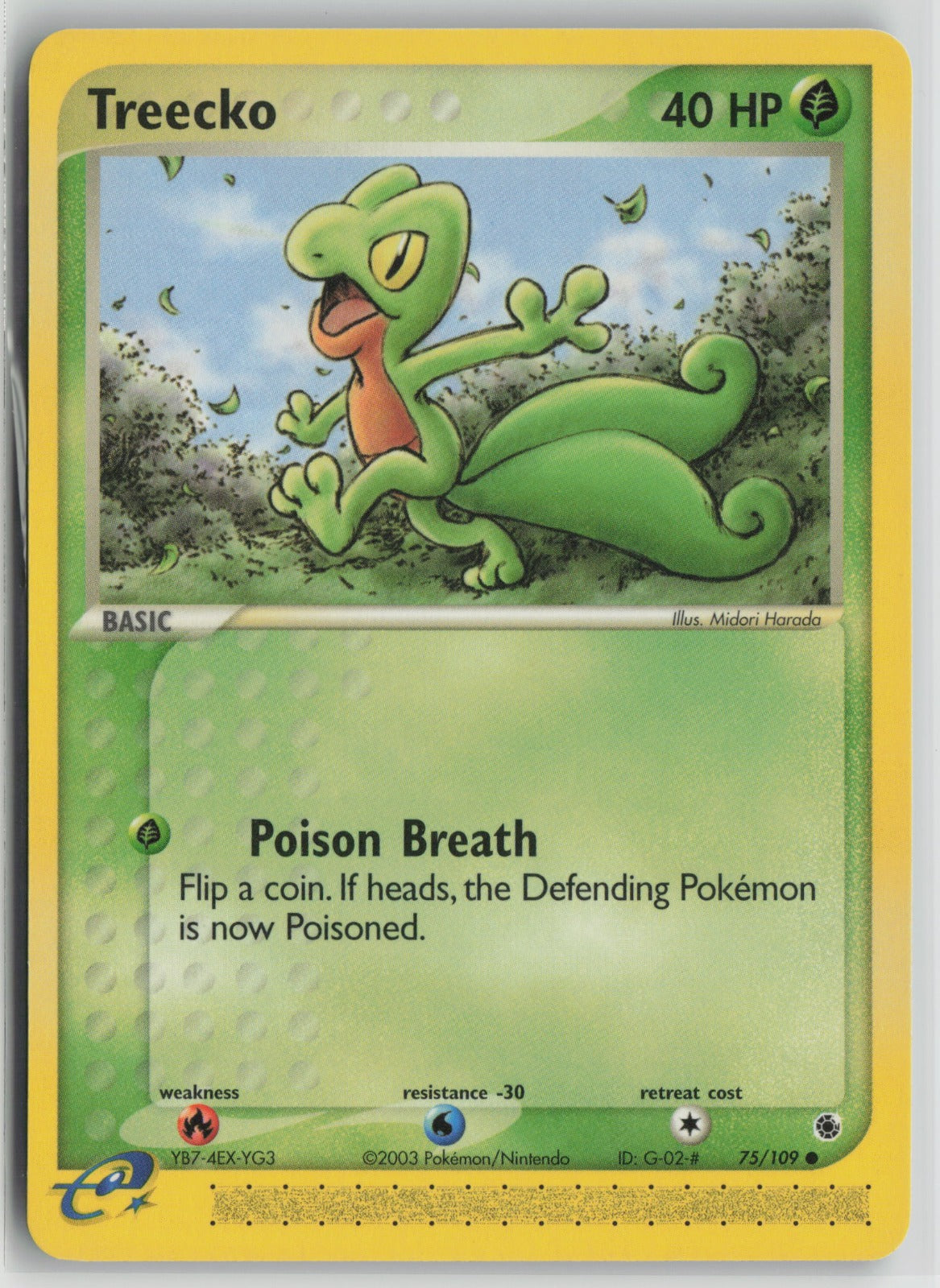 Treecko - Common RS 75/109 LP