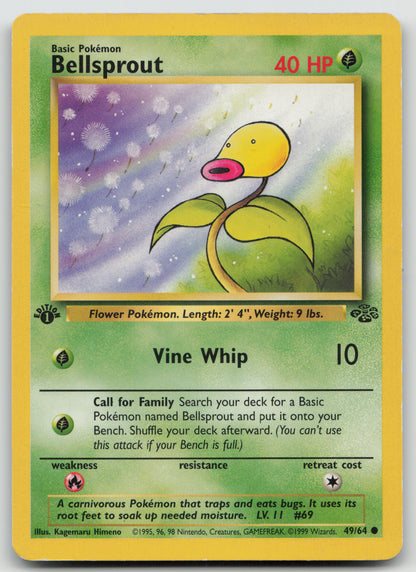 Bellsprout Common 1st Edition JU 49/64 MP