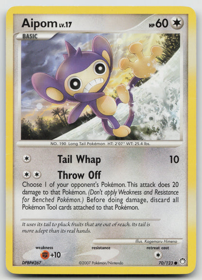 Aipom Common Normal MT 70/123 HP