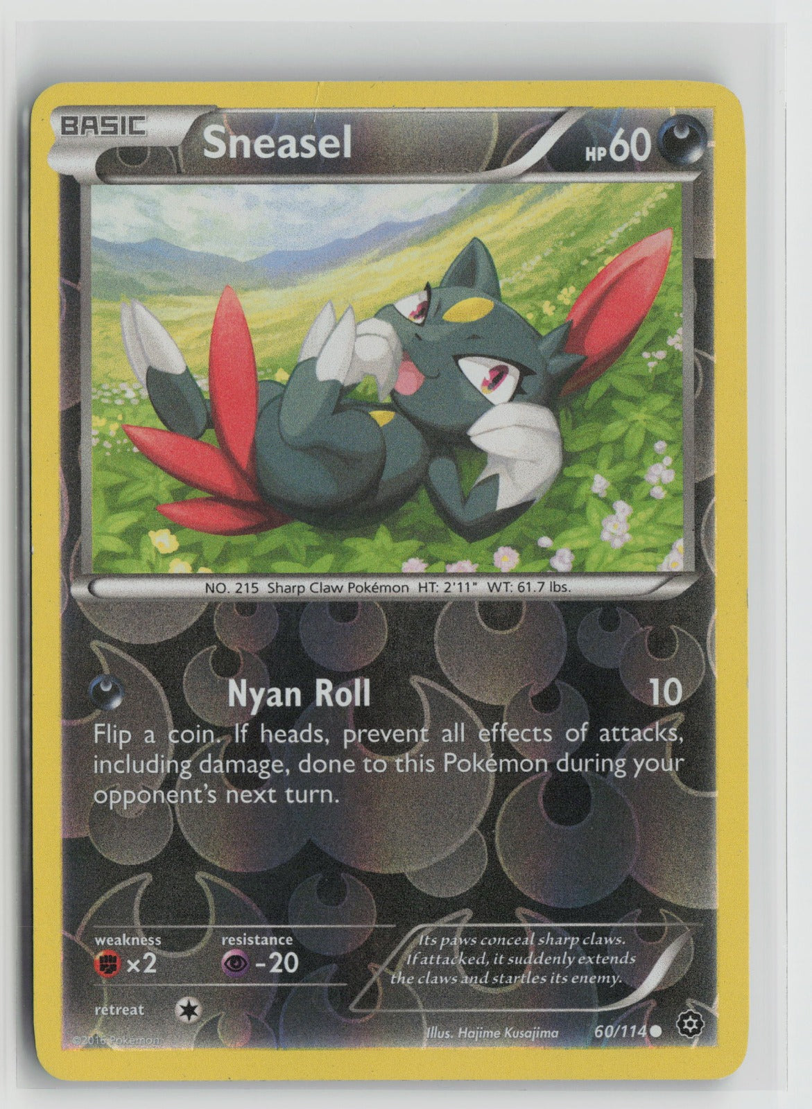 Sneasel Common Reverse Holo STS 60/114 HP