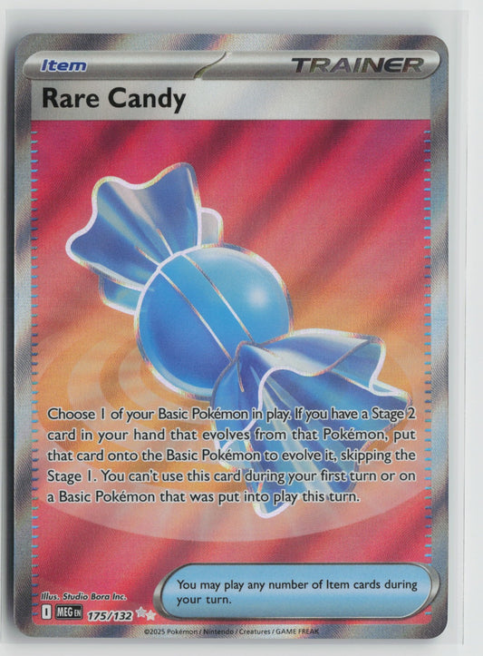 Rare Candy Ultra Rare Holo MEG 175/132 NM
