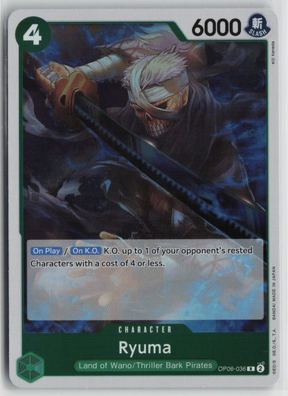 Ryuma R Foil OP06 OP06-036 NM