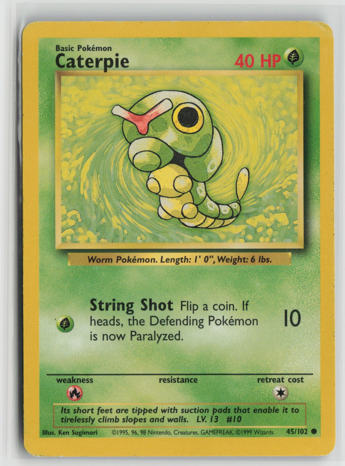 Caterpie Common BS 045/102 MP