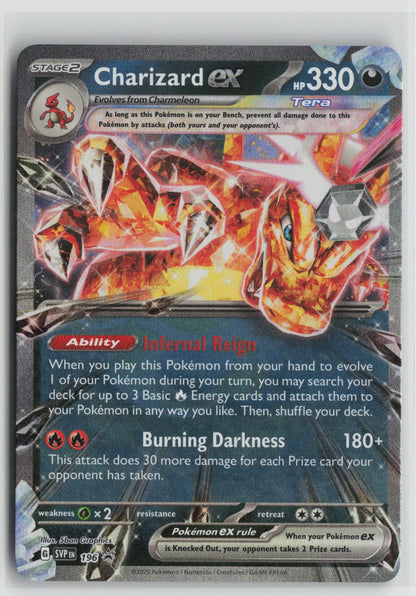 Charizard ex - Promo Holo SVP 196 NM