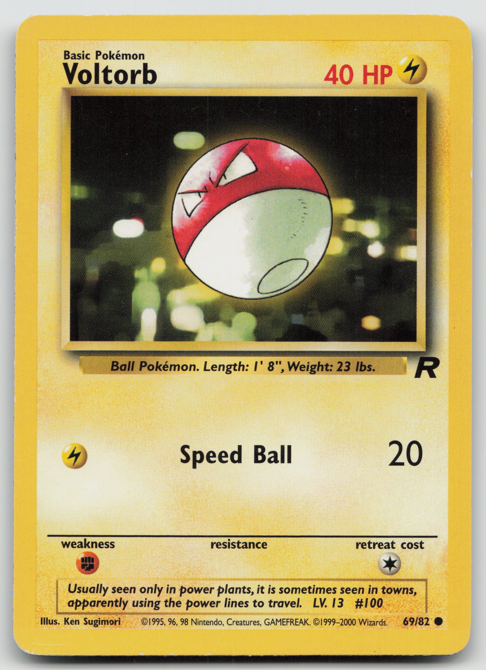 Voltorb Common Unlimited TR 69/82 MP