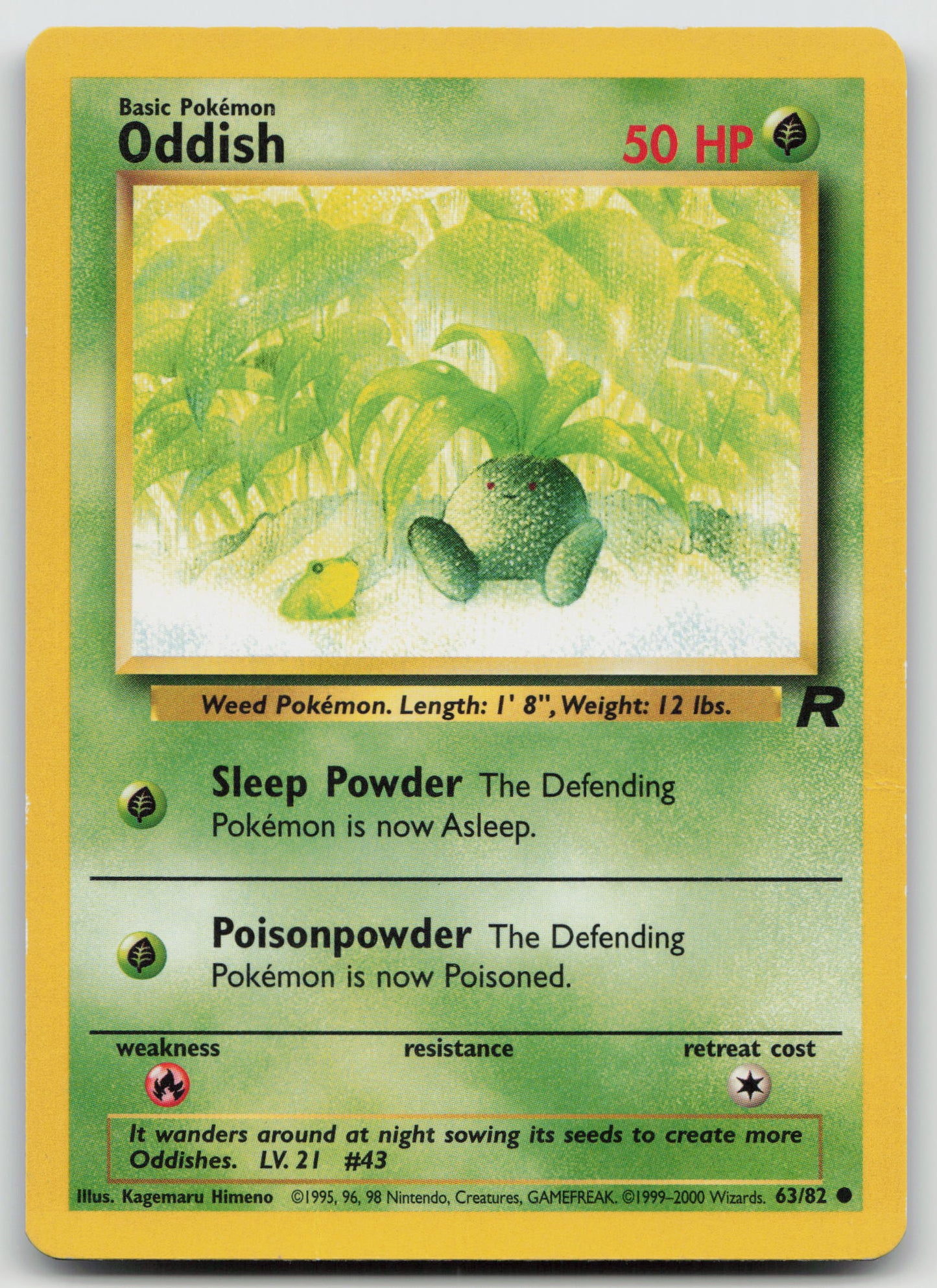 Oddish Common Unlimited TR 63/82 MP