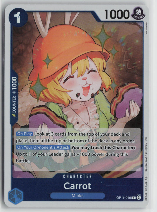 Carrot R Foil OP11 OP11-049 NM