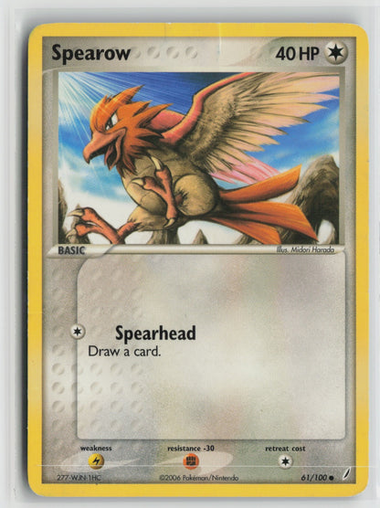 Spearow Common CG 61/100 DMG