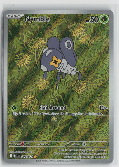 Nymble Illustration Rare Holo PFL 096/094 NM