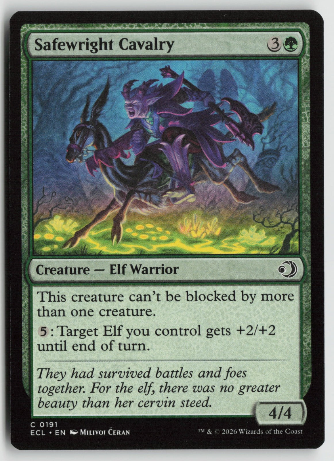 Safewright Cavalry C ECL 191 NM