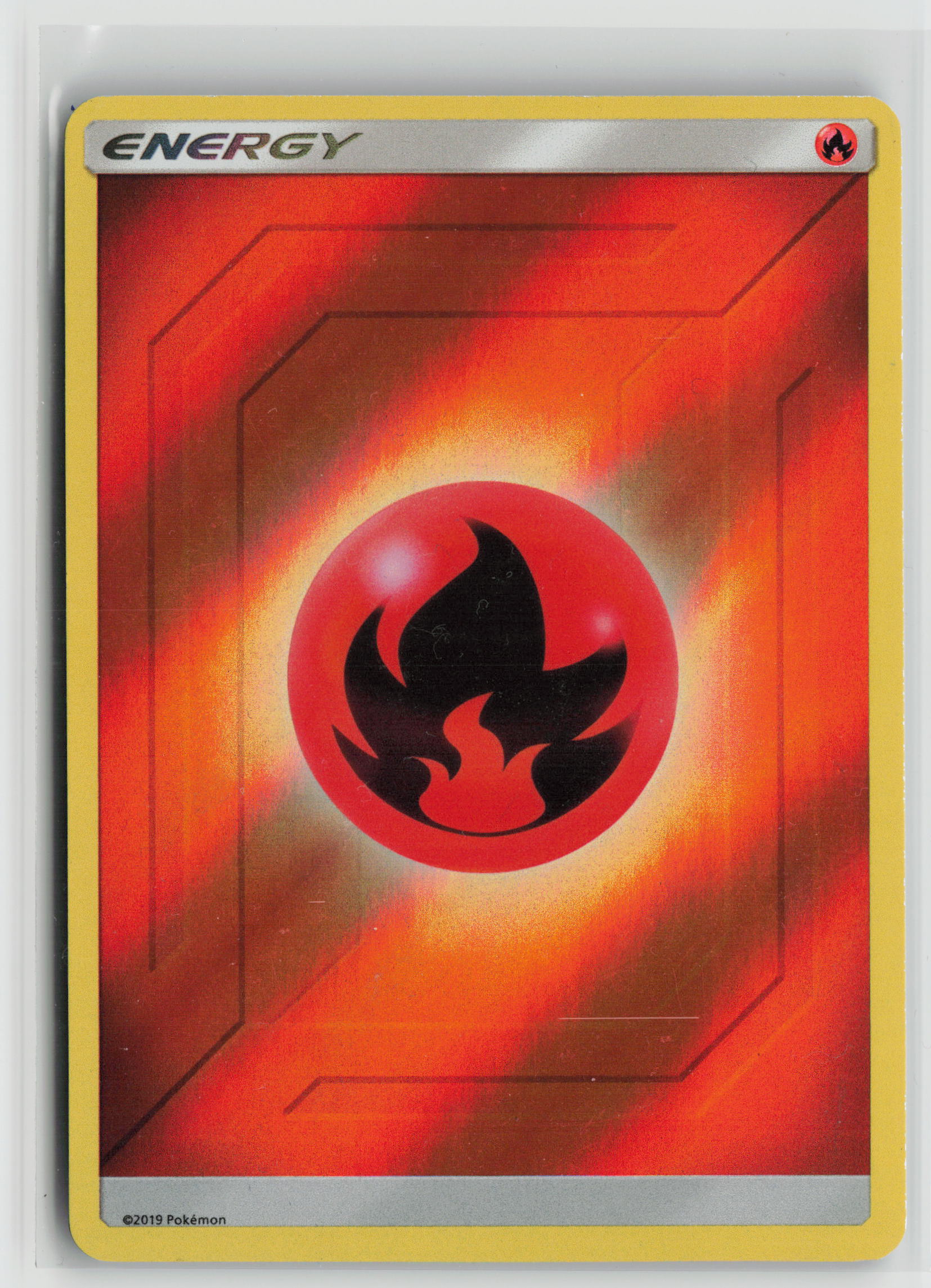 Fire Energy (2019 Unnumbered) Common SM - Team Up NM