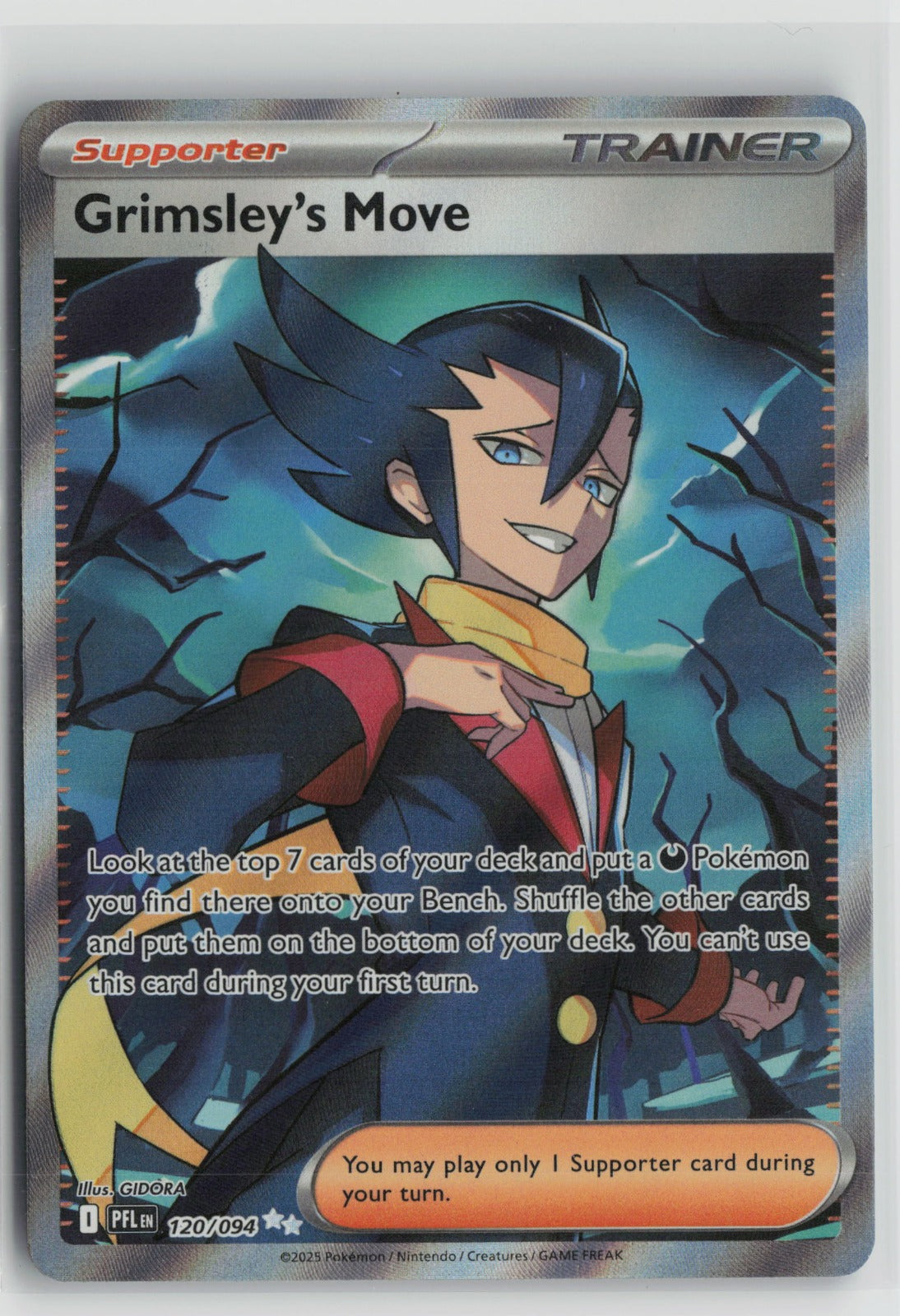 Grimsley's Move Ultra Rare Holo PFL 120/094 NM