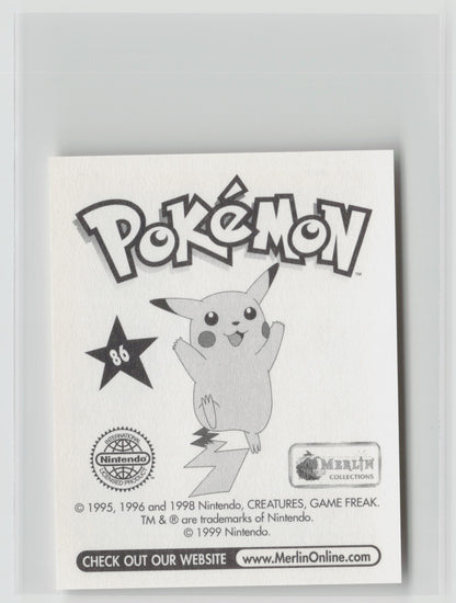 Seel - Merlin Topps Sticker 1999 #86 NM (Back)