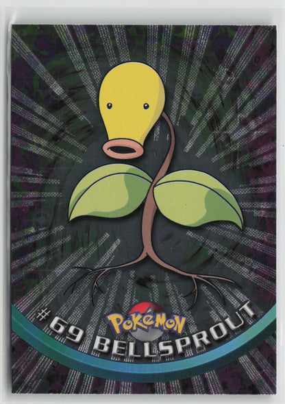 Bellsprout #69 Topps TV Animation Series 1999 Holo LP